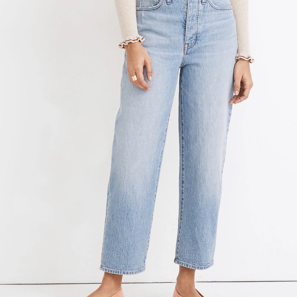 Madewell Balloon Jeans in Hewes Wash
